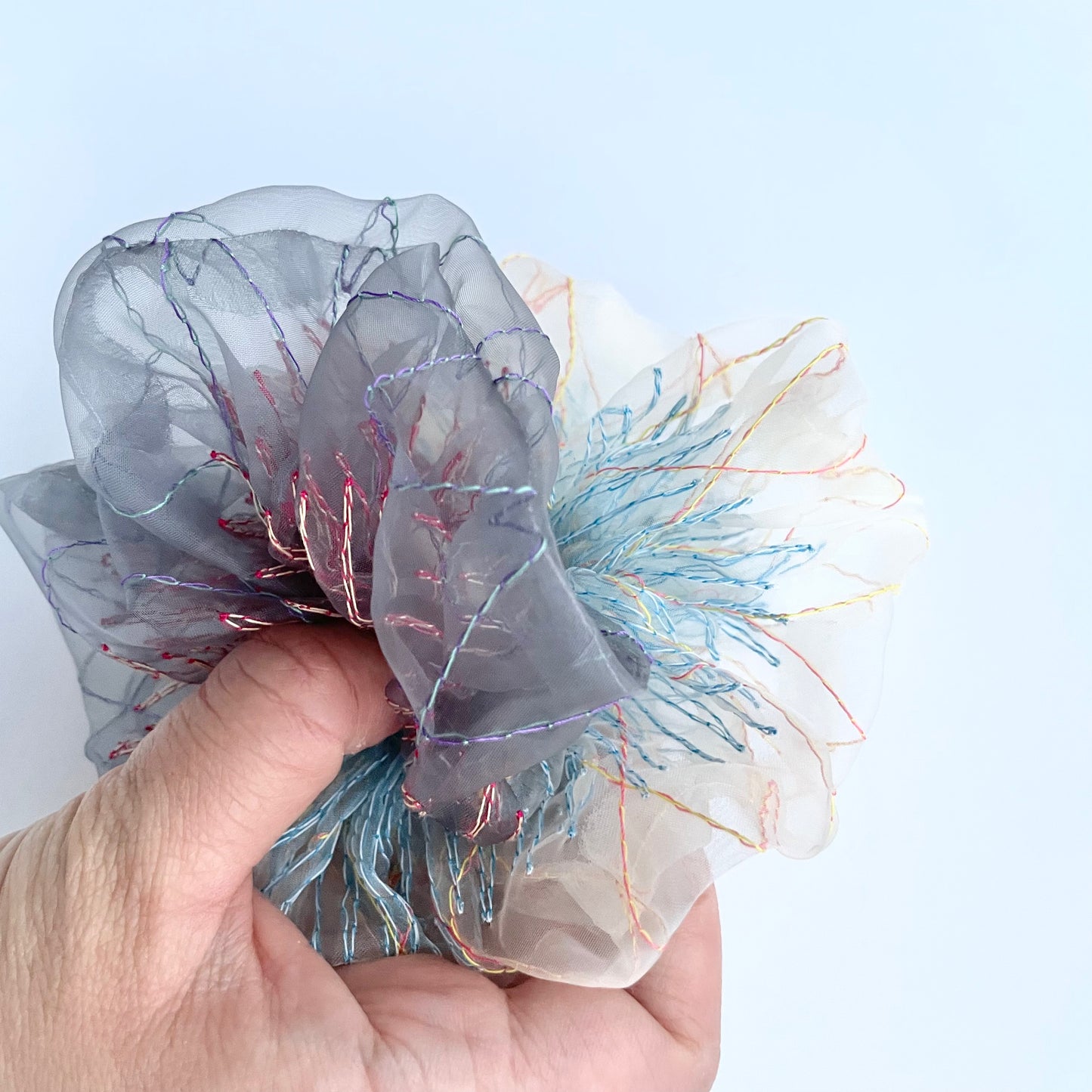 9th pop up scrunchie bicolor（1点のみ）26