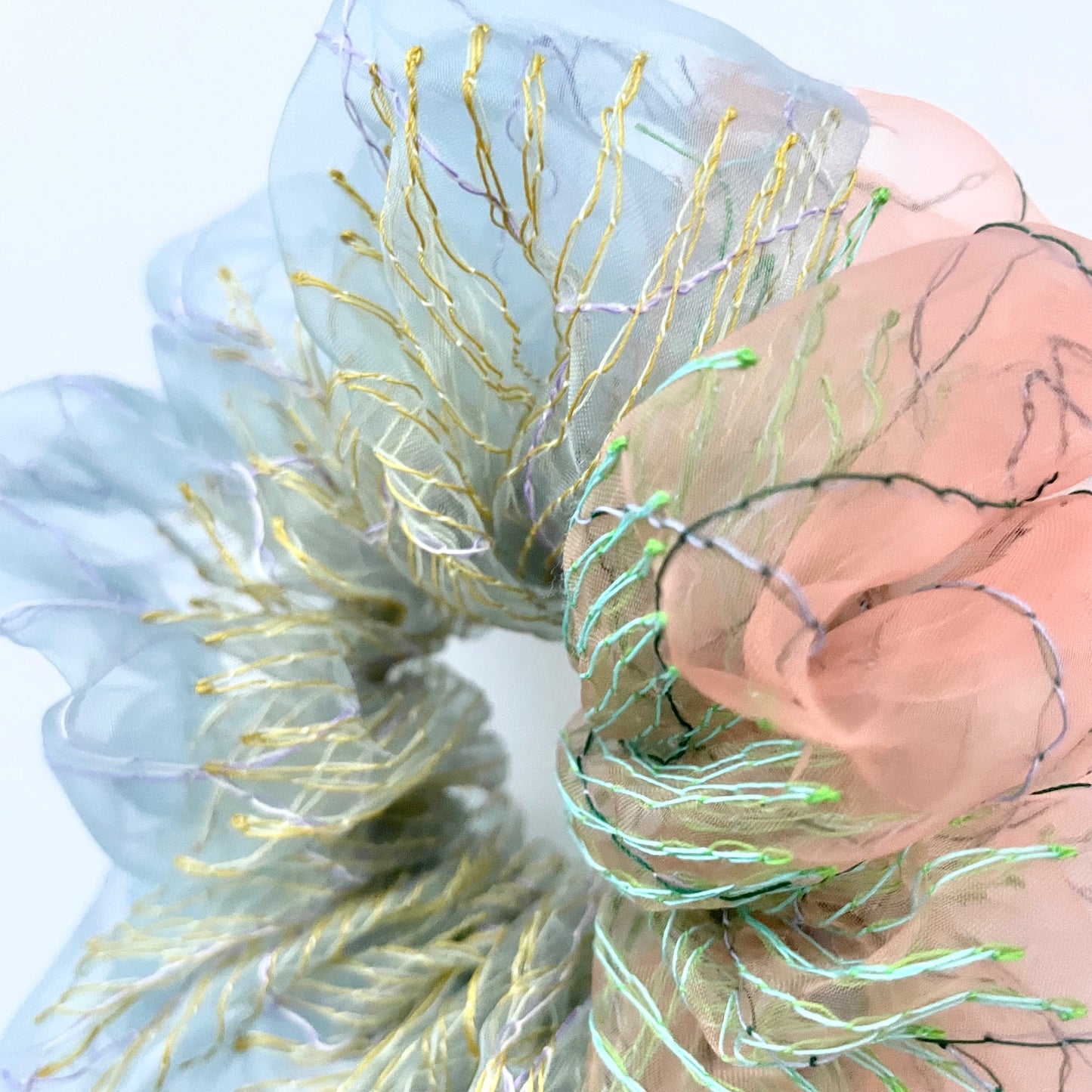 9th pop up scrunchie bicolor（1点のみ）29