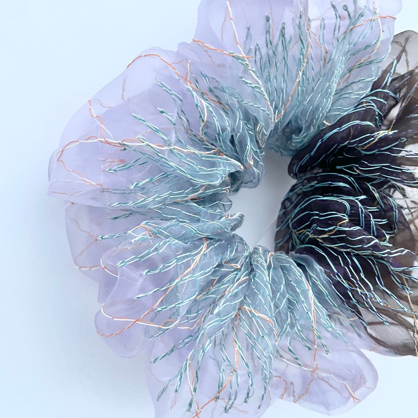 9th pop up scrunchie bicolor（1点のみ）30