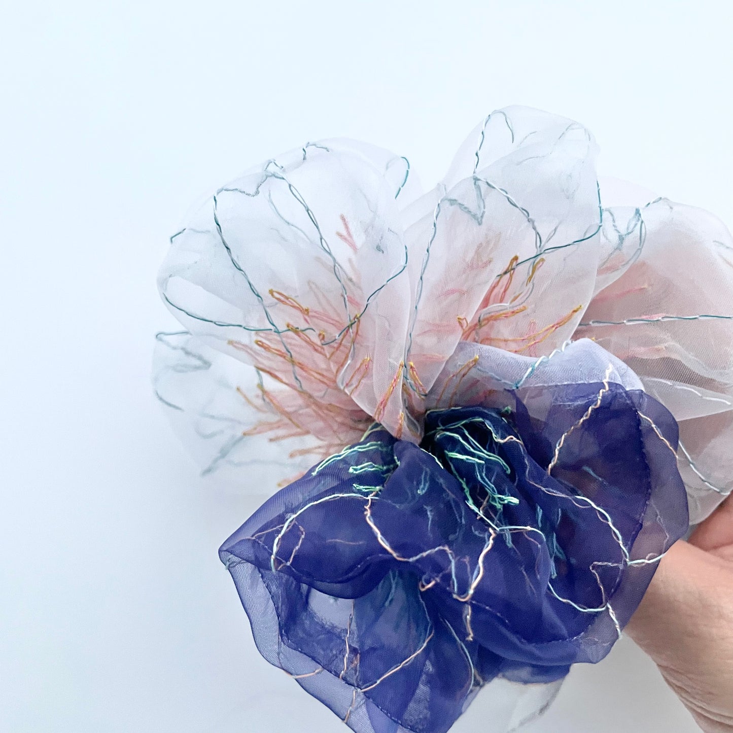 9th pop up scrunchie bicolor（1点のみ）31
