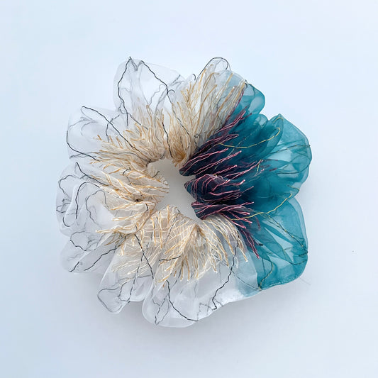9th pop up scrunchie bicolor（1点のみ）33