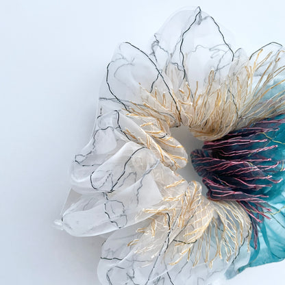 9th pop up scrunchie bicolor（1点のみ）33