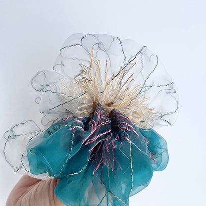 9th pop up scrunchie bicolor（1点のみ）33