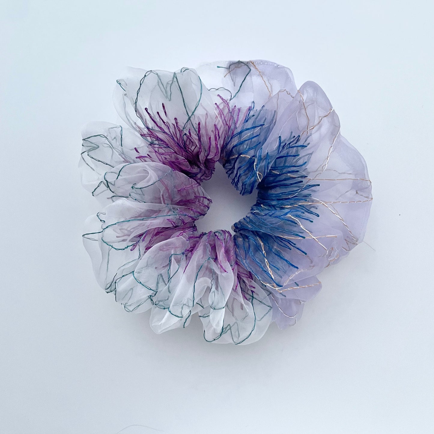 9th pop up scrunchie bicolor（1点のみ）34