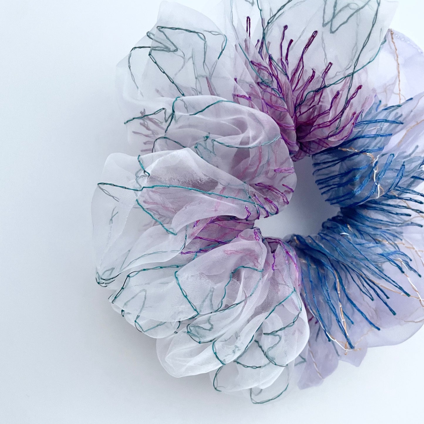 9th pop up scrunchie bicolor（1点のみ）34