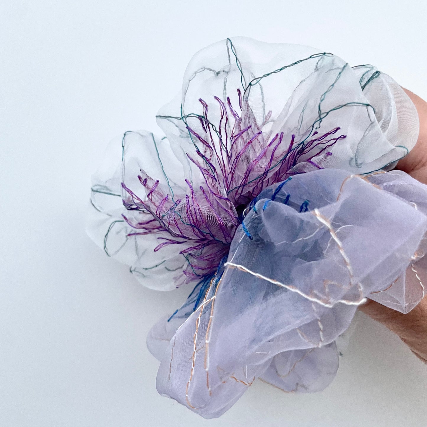 9th pop up scrunchie bicolor（1点のみ）34