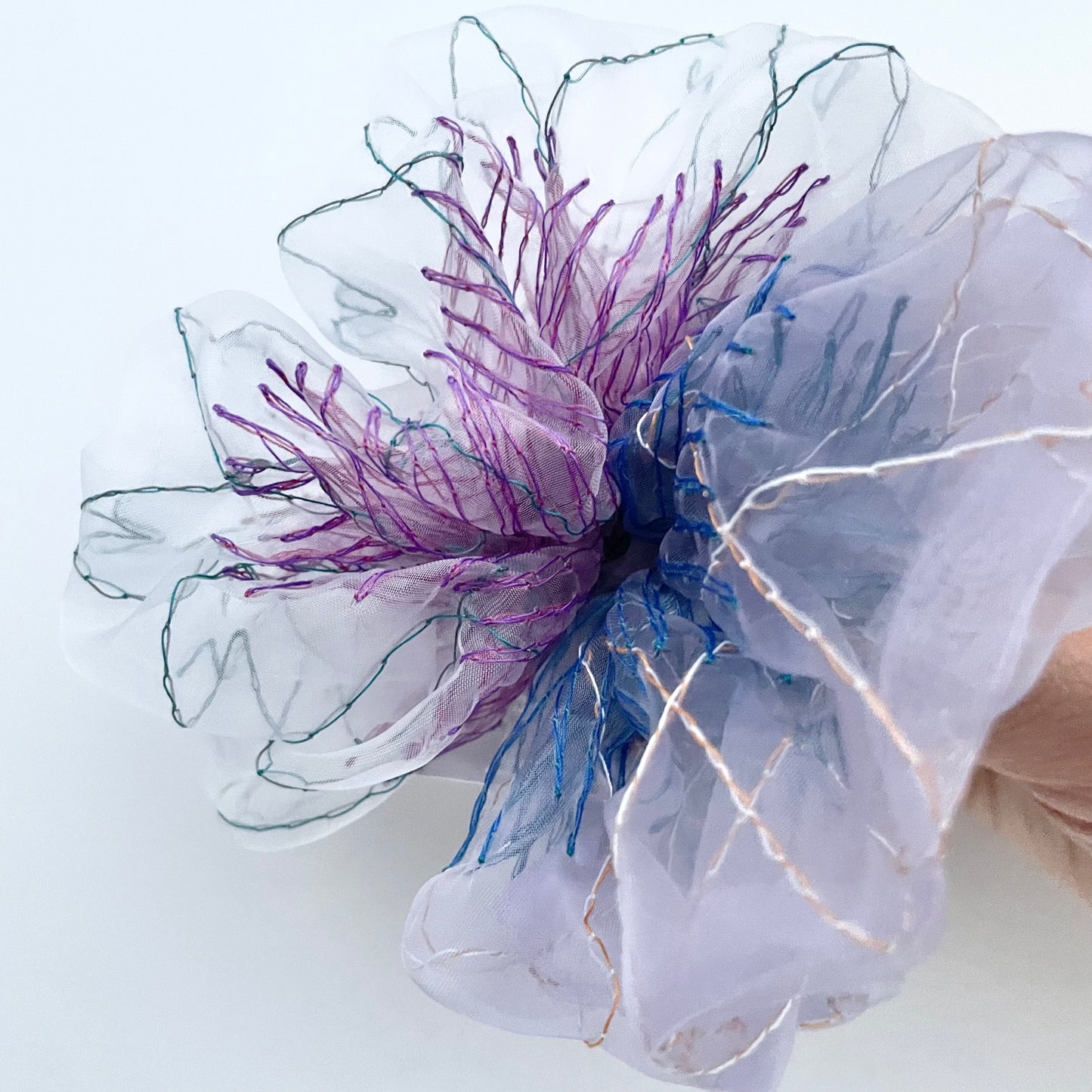 9th pop up scrunchie bicolor（1点のみ）34