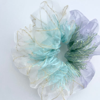 9th pop up scrunchie bicolor（1点のみ）35