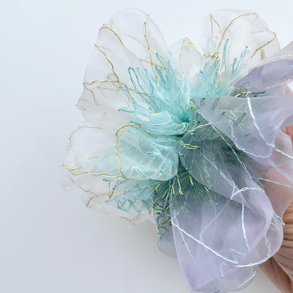 9th pop up scrunchie bicolor（1点のみ）35