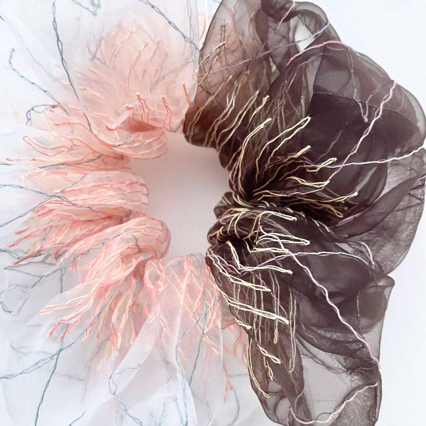 9th pop up scrunchie bicolor（1点のみ）36