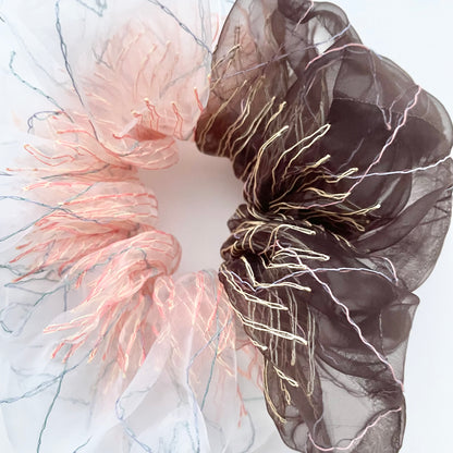 9th pop up scrunchie bicolor（1点のみ）36
