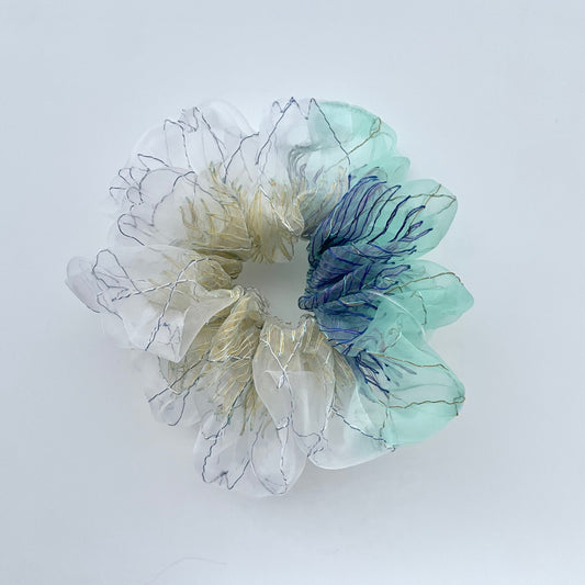 9th pop up scrunchie bicolor（1点のみ）37