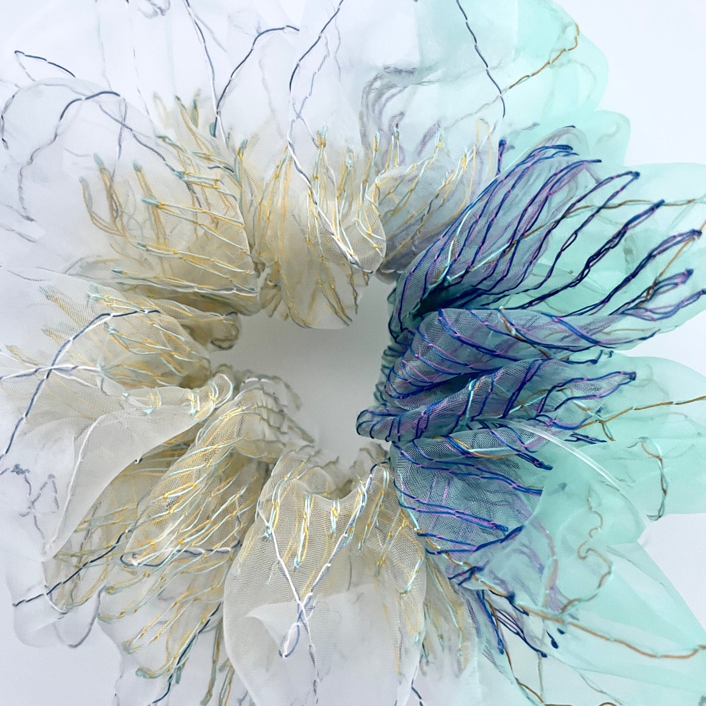 9th pop up scrunchie bicolor（1点のみ）37