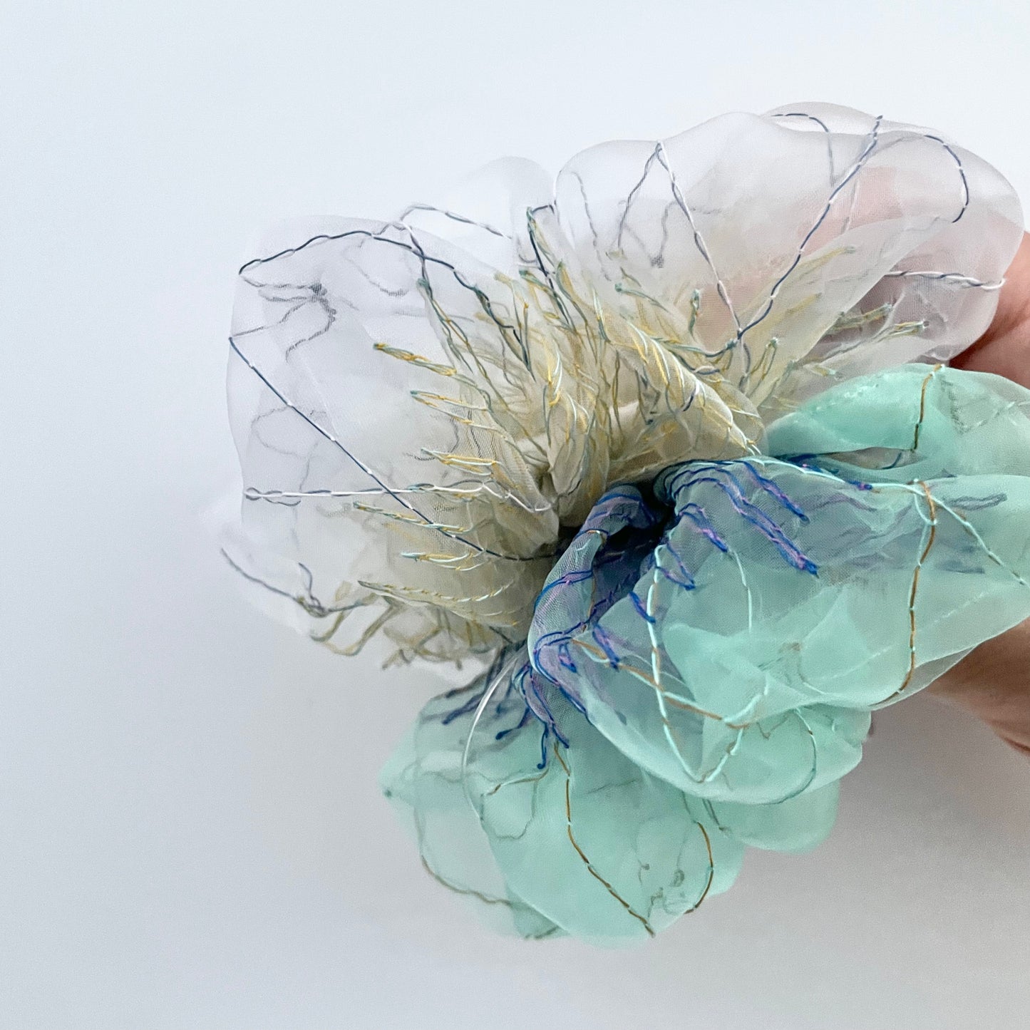9th pop up scrunchie bicolor（1点のみ）37