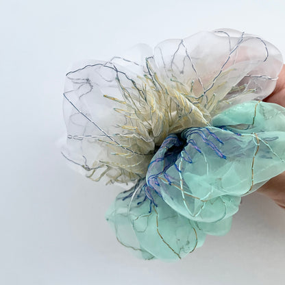 9th pop up scrunchie bicolor（1点のみ）37