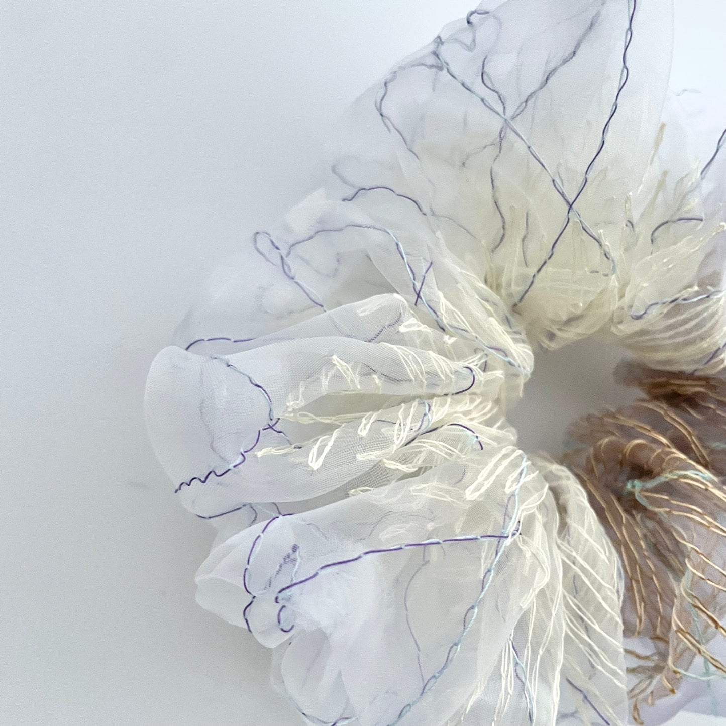 9th pop up scrunchie bicolor（1点のみ）38