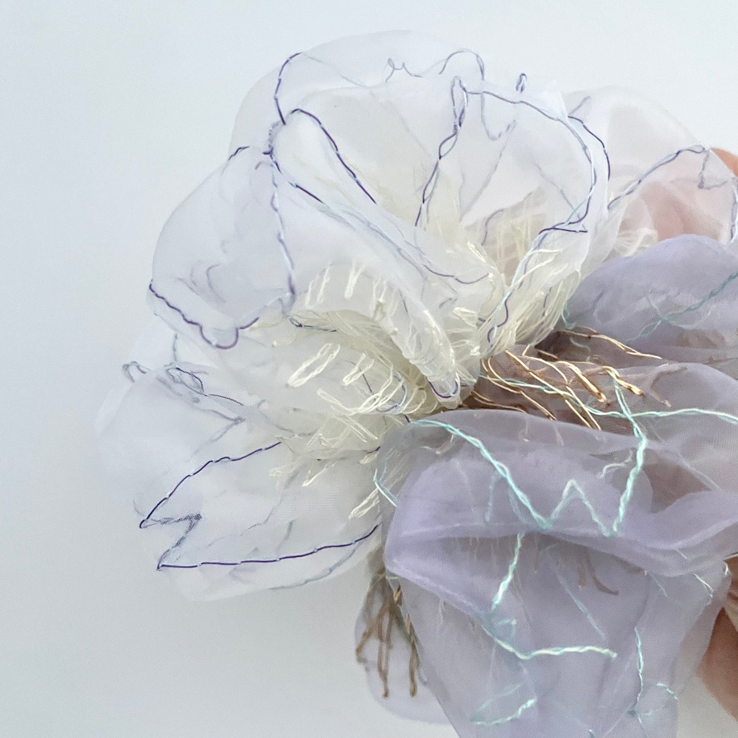 9th pop up scrunchie bicolor（1点のみ）38