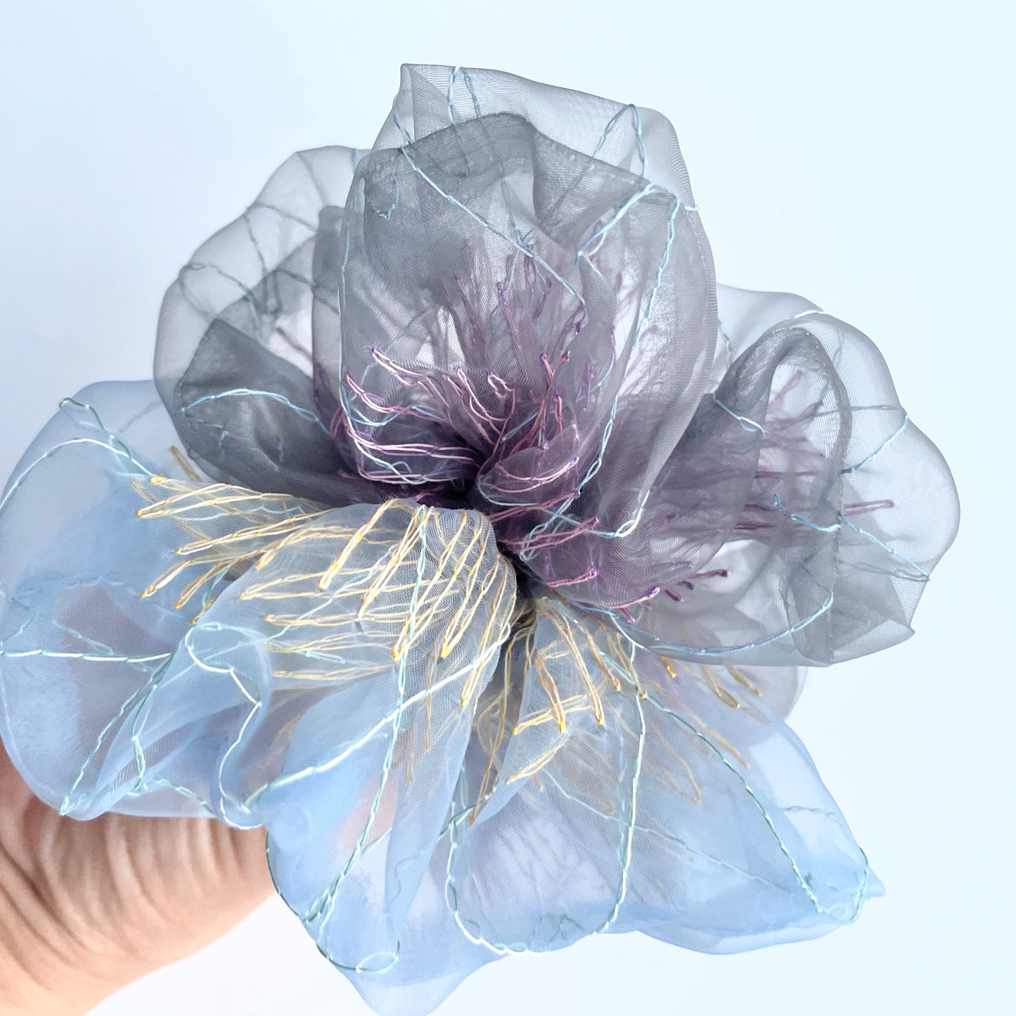 9th pop up scrunchie bicolor（1点のみ）4