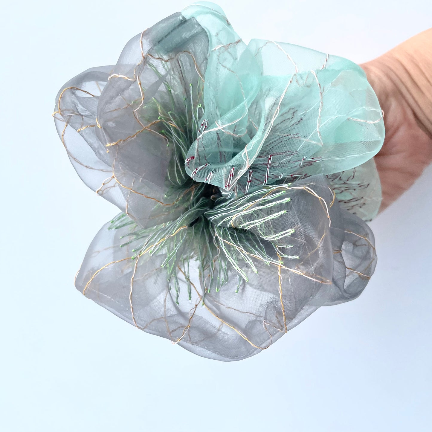 9th pop up scrunchie bicolor（1点のみ）6