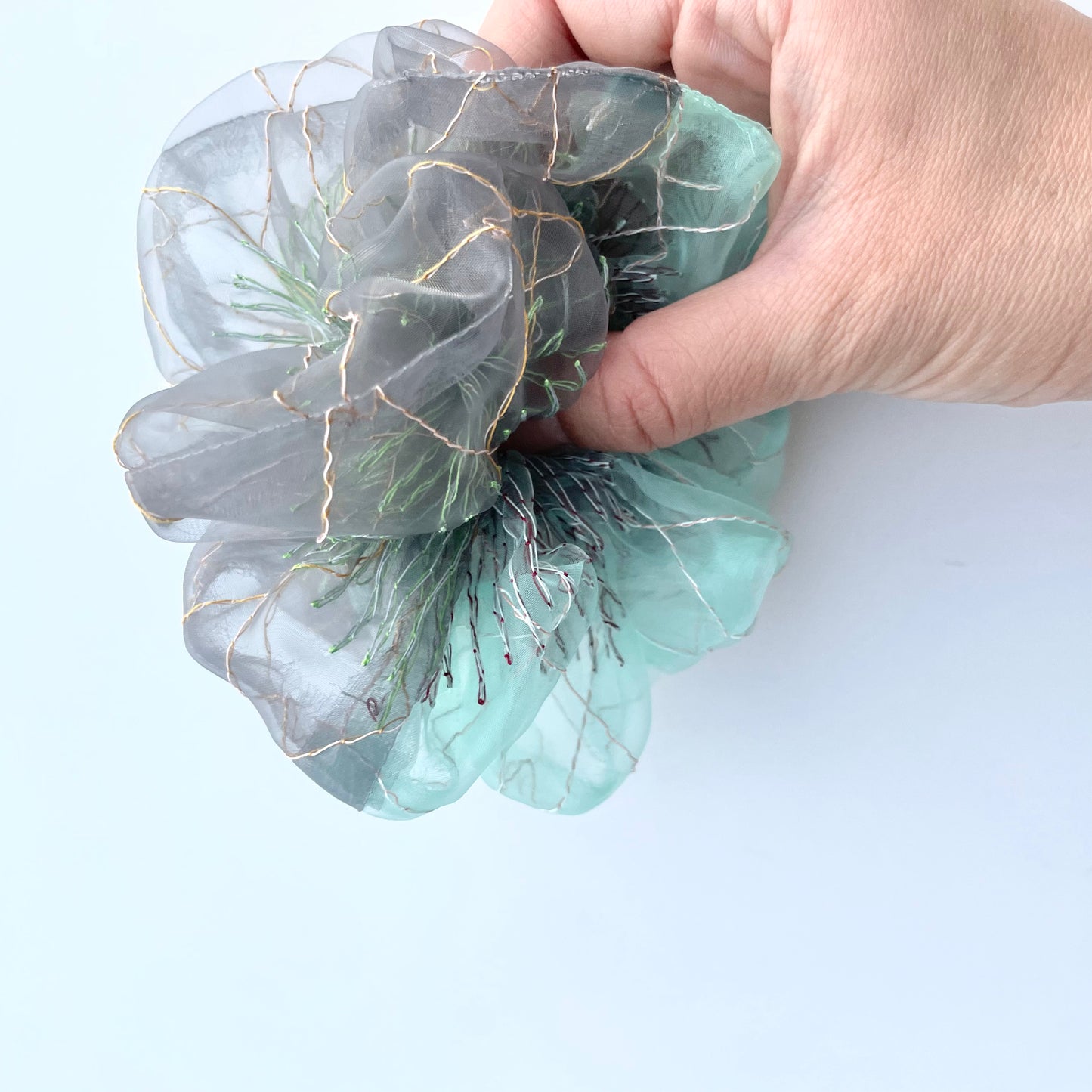 9th pop up scrunchie bicolor（1点のみ）6