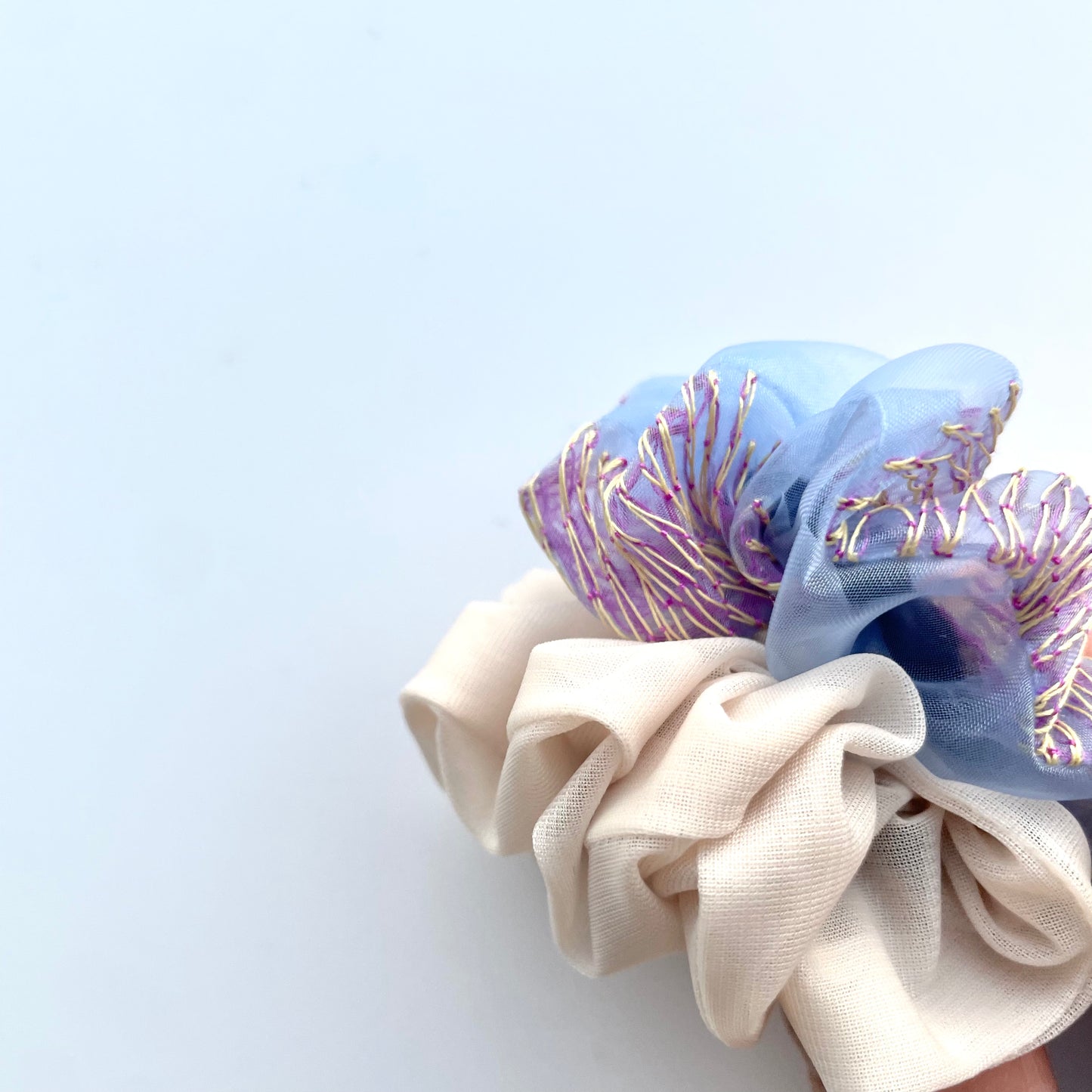 [限定]9th pop up scrunchie mini beige（1点のみ）44