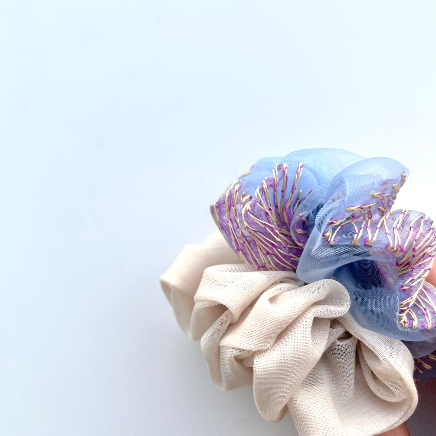 [限定]9th pop up scrunchie mini beige（1点のみ）44