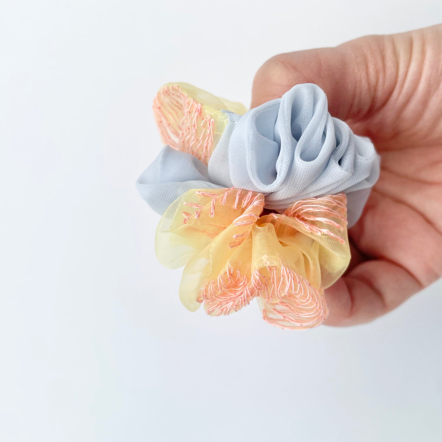 [限定]9th pop up scrunchie mini blue（1点のみ）1