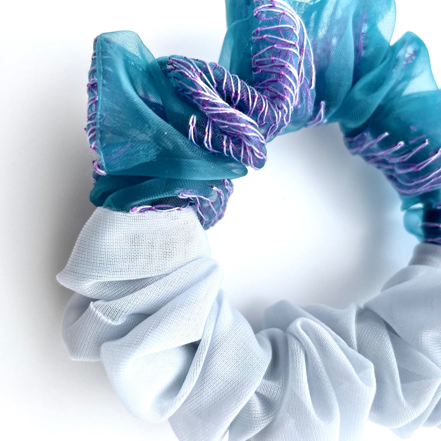 [限定]9th pop up scrunchie mini blue（1点のみ）2