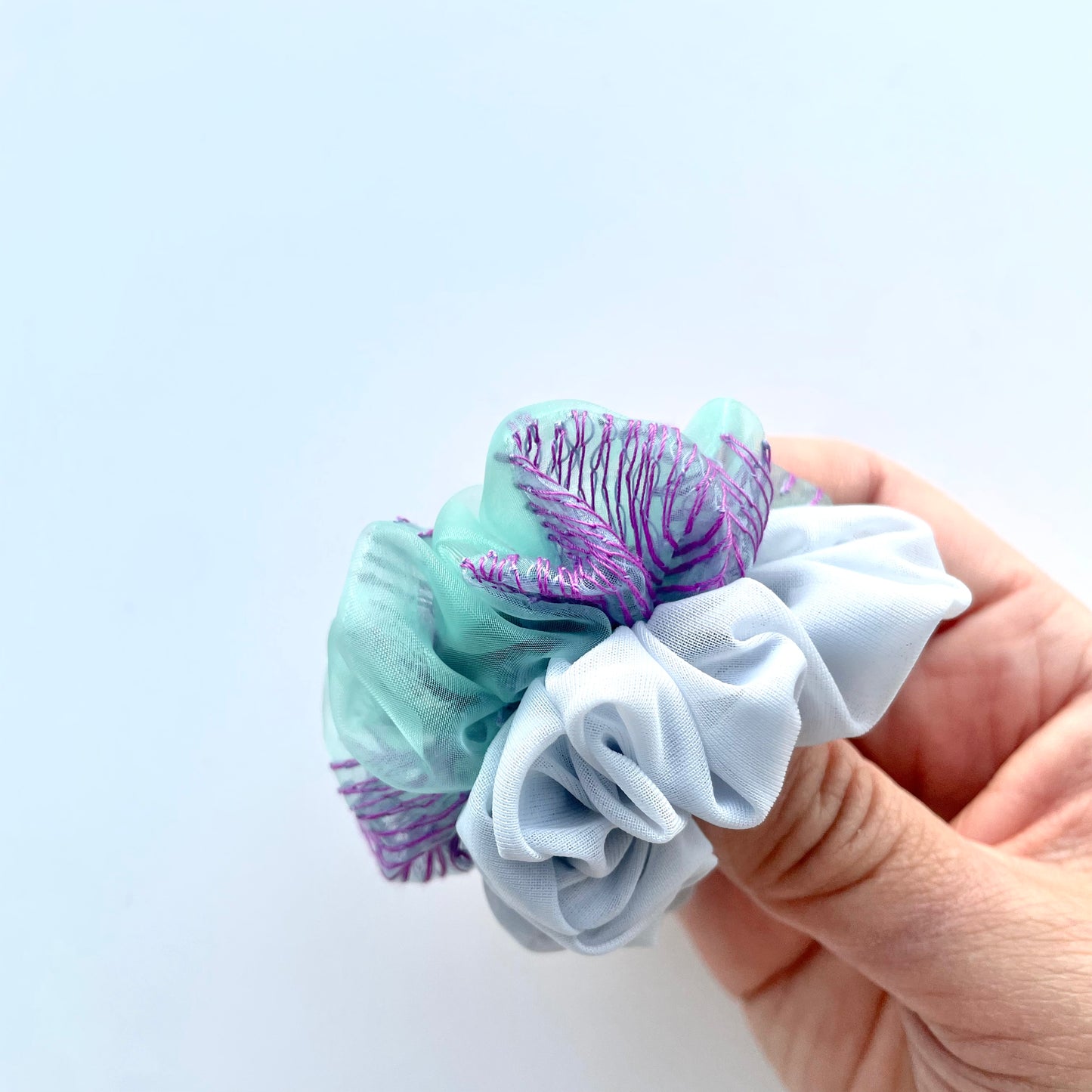 [限定]9th pop up scrunchie mini blue（1点のみ）8