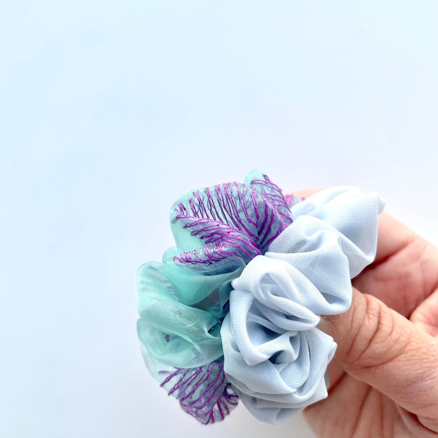 [限定]9th pop up scrunchie mini blue（1点のみ）8