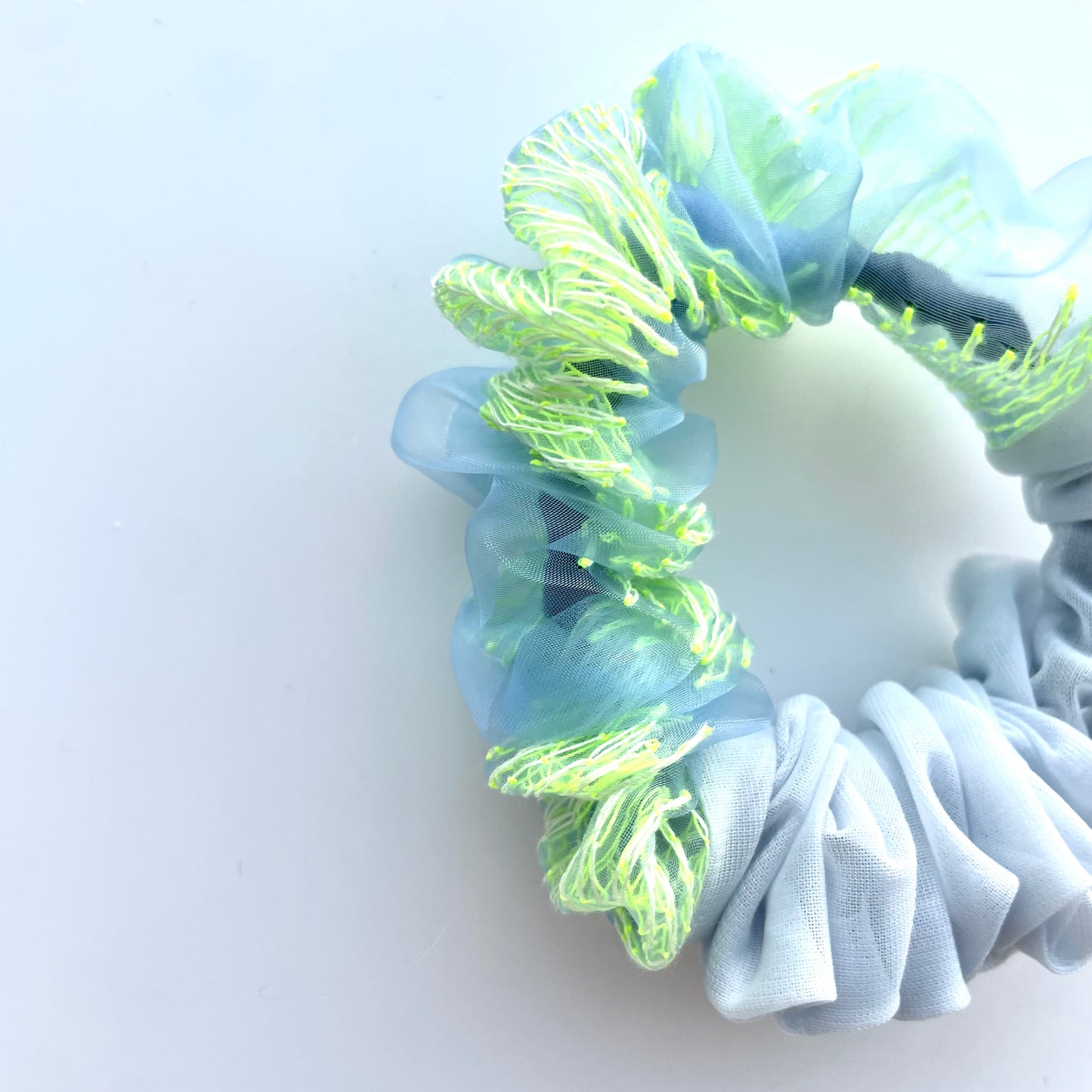 [限定]9th pop up scrunchie mini blue（1点のみ）9