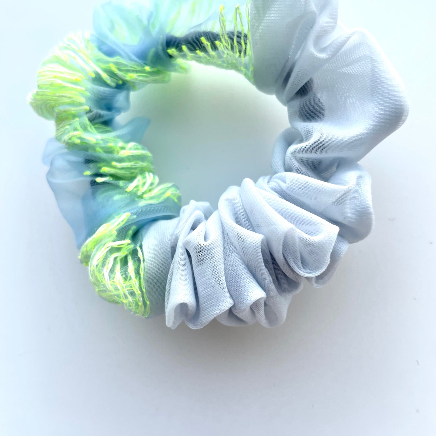 [限定]9th pop up scrunchie mini blue（1点のみ）9