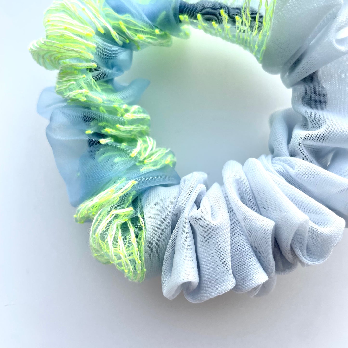[限定]9th pop up scrunchie mini blue（1点のみ）9