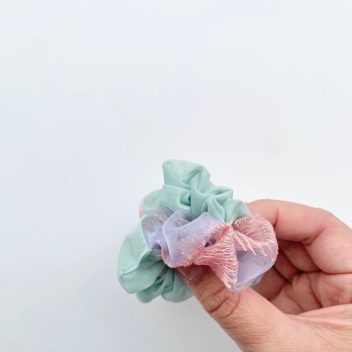 [限定]9th pop up scrunchie mini green（1点のみ）16