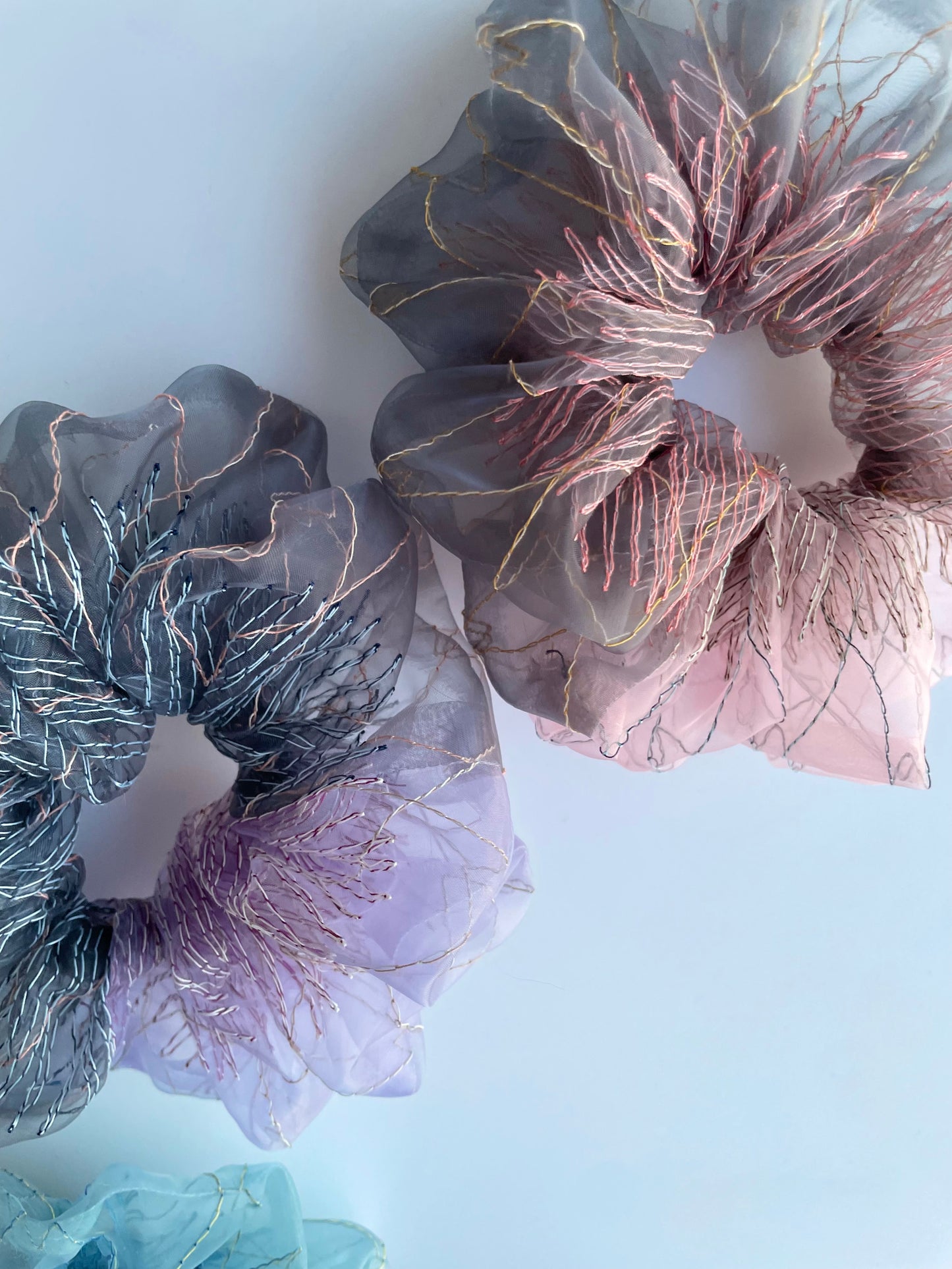 new!!scrunchie bicolor 19