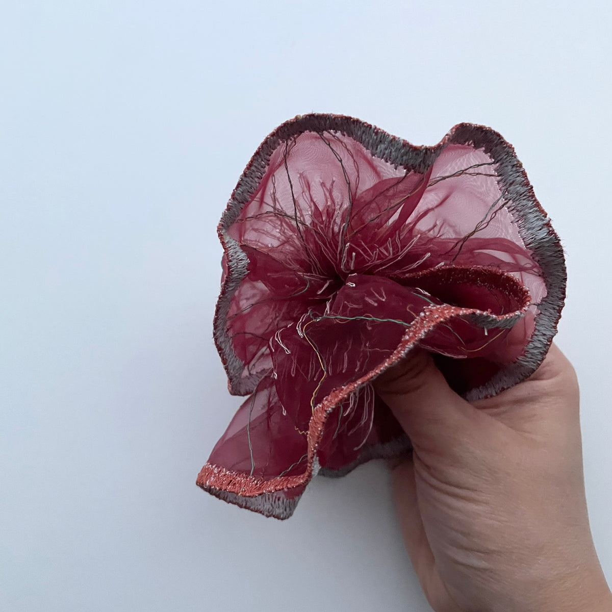 [限定カラー]9th pop up scrunchie border（1点のみ）9