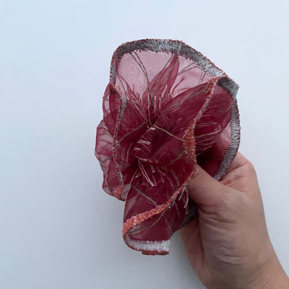 [限定カラー]9th pop up scrunchie border（1点のみ）9