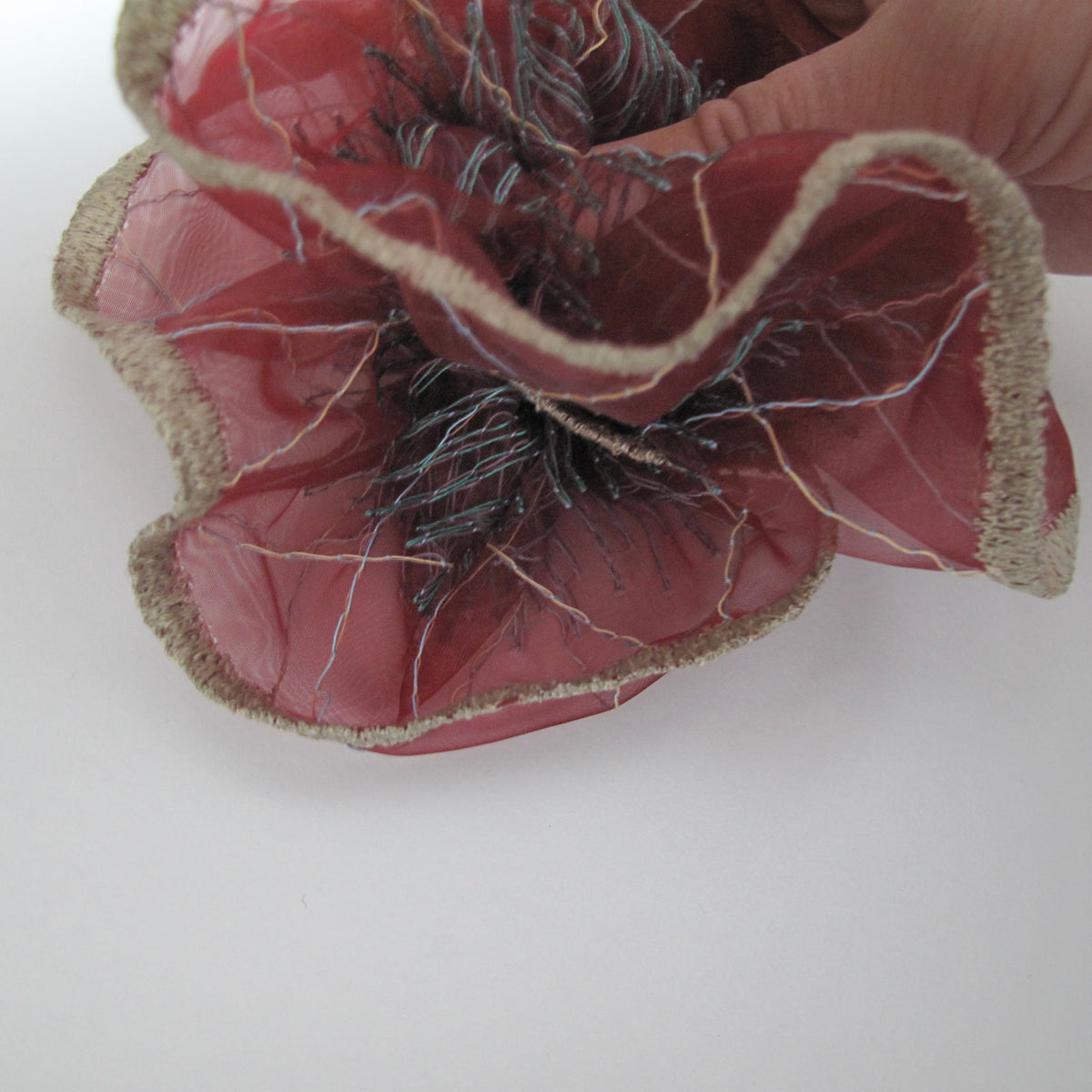 [限定カラー]9th pop up scrunchie border（1点のみ）10