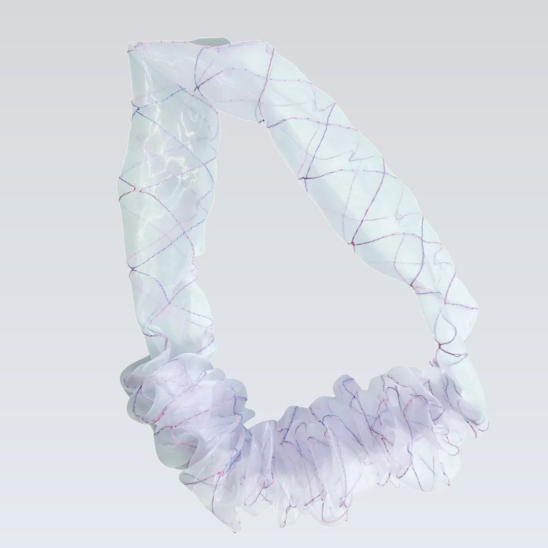 hairband basic｜clear pink blue #11