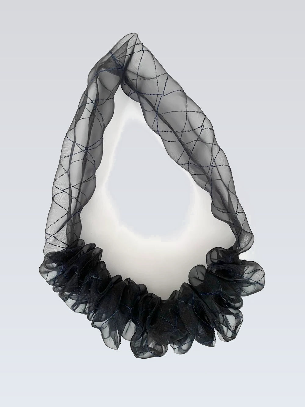 hairband basic｜black green navy #13