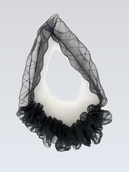 hairband basic｜black green navy #13