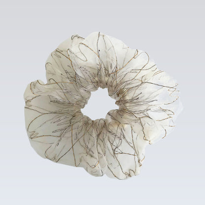 basic scrunchie｜ivory beige #16
