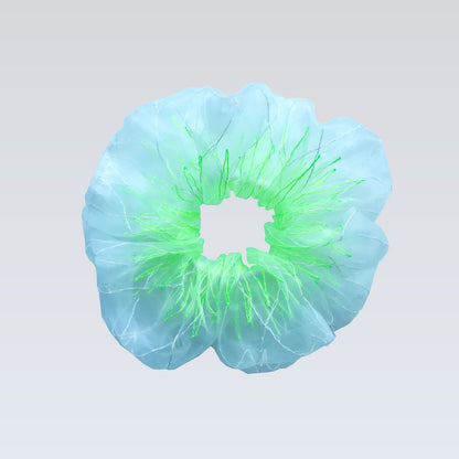 basic scrunchie｜neon green yellow #19