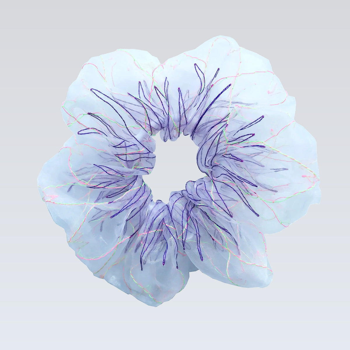 basic scrunchie｜ice violet #22