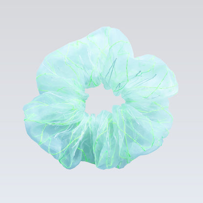 basic scrunchie｜pale neon green #24
