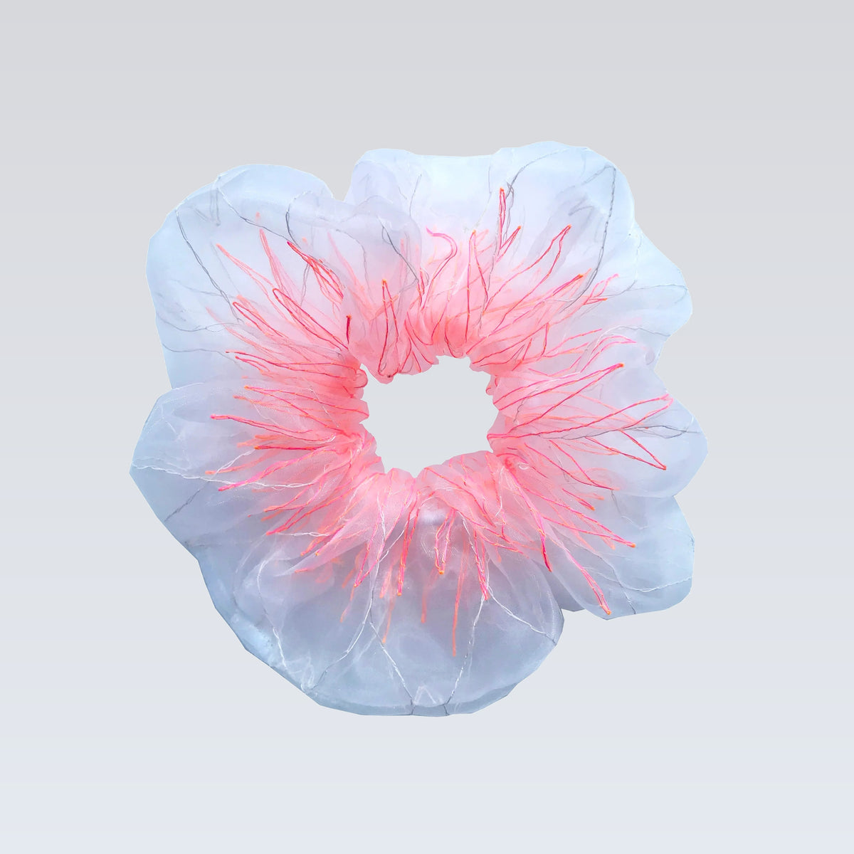basic scrunchie｜neon pink #25