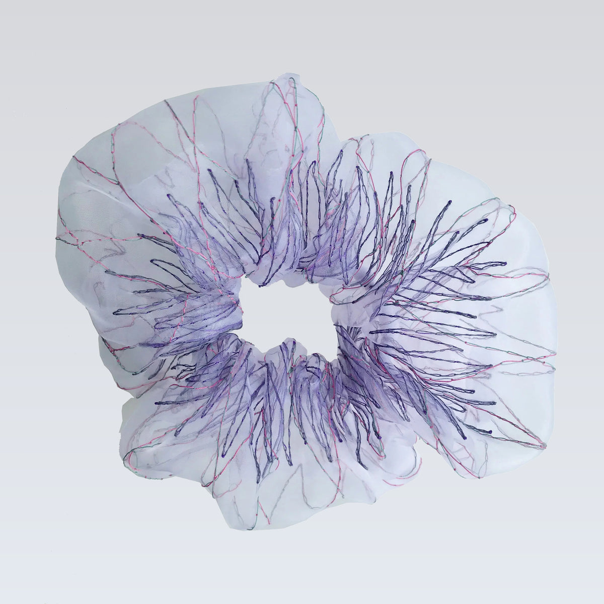 basic scrunchie｜purple pink #3