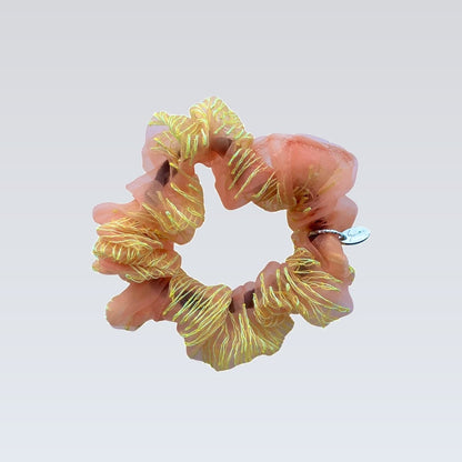 mini scrunchie｜honey yellow #14