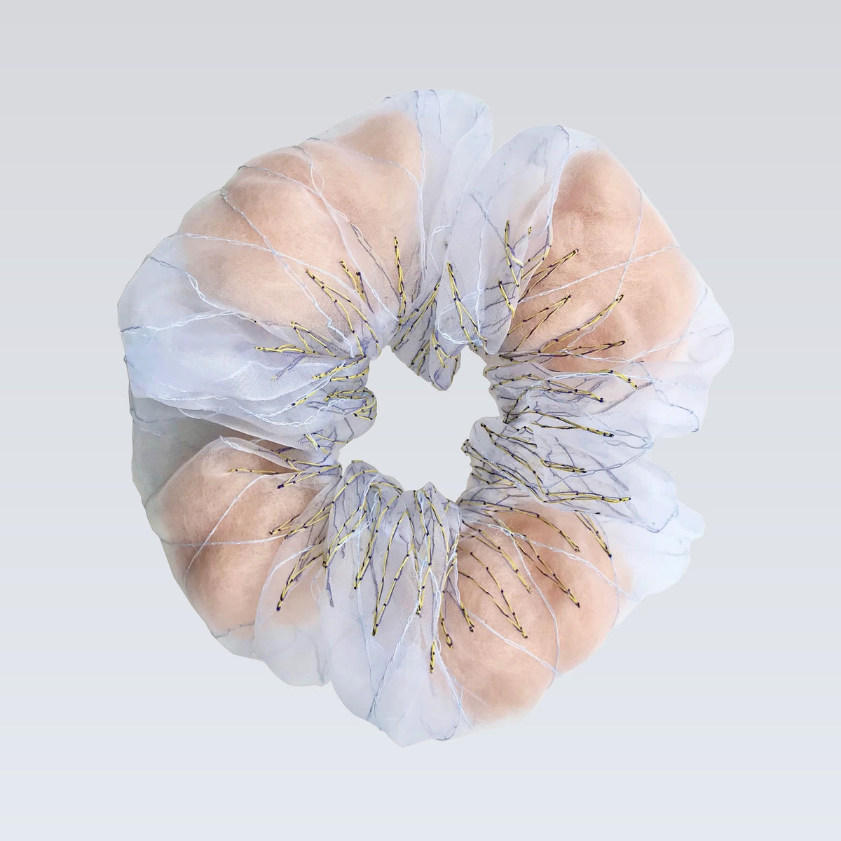 youmou scrunchie｜pale pink #2